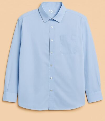 Light Blue Formal Shirt 4XL