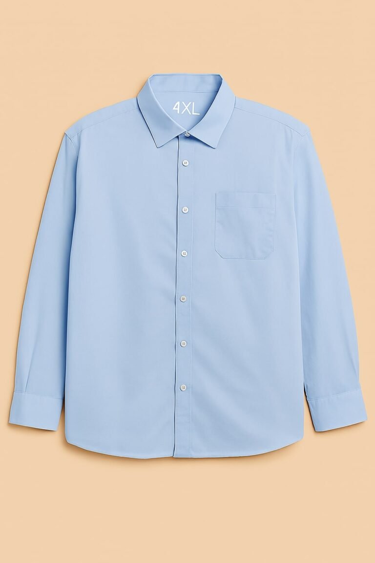Light Blue Formal Shirt 4XL