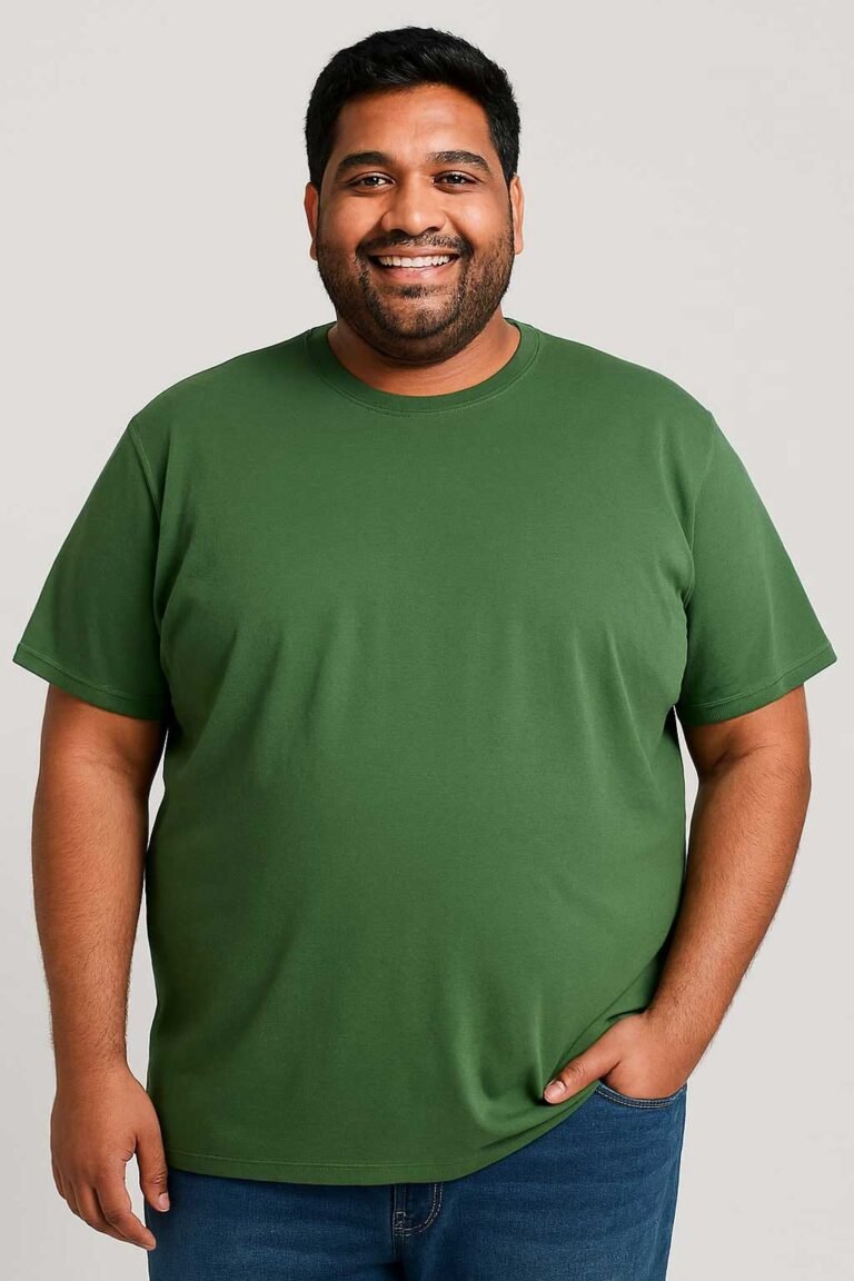 Green T-Shirt XXXXL for Big & Tall