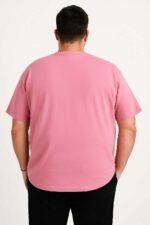 Plain Pink T-Shirt - Image 2