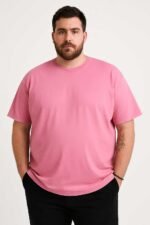 Pink T-Shirt 4XL in Pakistan for Big & Tall
